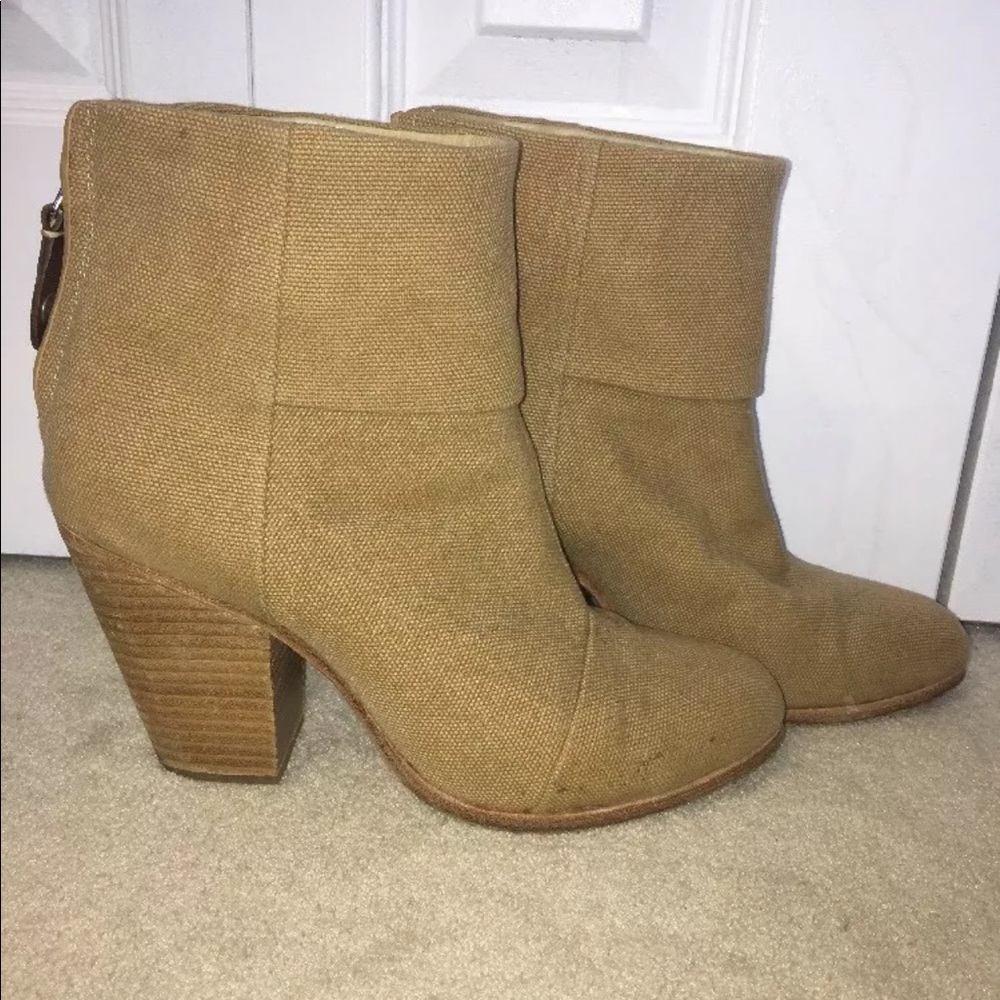 Rag & Bone Newbury Booties -Tan